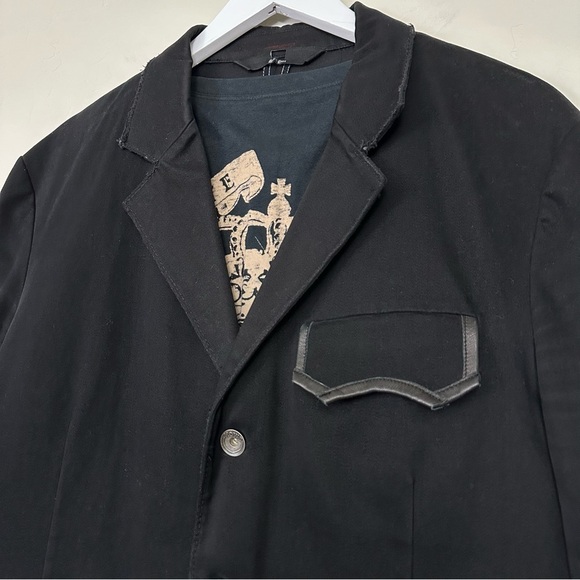 House of Howe Black Blazer Jacket - Picture 2 of 14